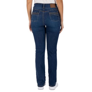Foto 2 | Pantalón Recto Britos Jeans Mujer Azul Magic Pomp 025252