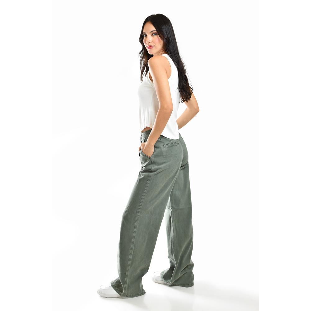 Foto 6 pulgar | Jeans Vintage Loose /juvenil, 6714 (verde) Verde