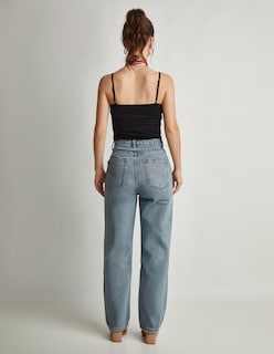 Foto 4 | Jeans Devendi Color Azul Rupturas