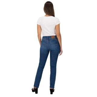 Foto 7 | Pantalón Recto Britos Jeans Mujer Azul Magic Pomp 025253