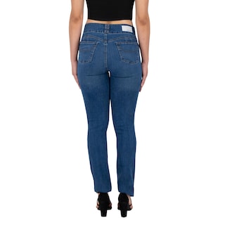 Foto 2 | Pantalón Recto Britos Jeans Mujer Azul Magic Pomp 025030