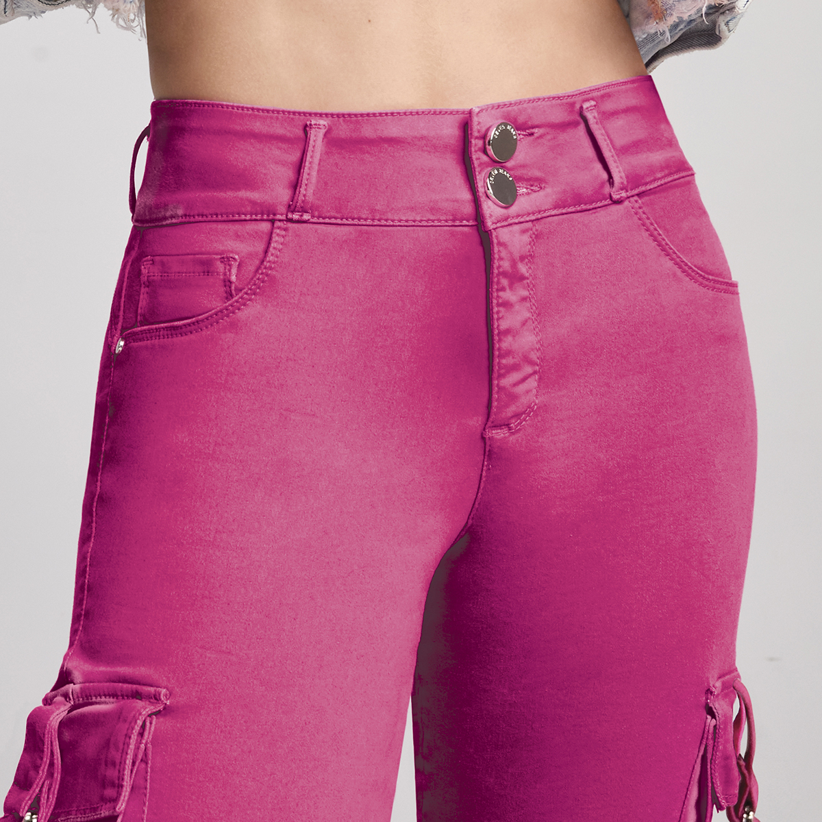 Foto 4 pulgar | Jeans Mezclilla Mujer Pantalon Straight Colombiano Push Up Buenissima Seven Jeans