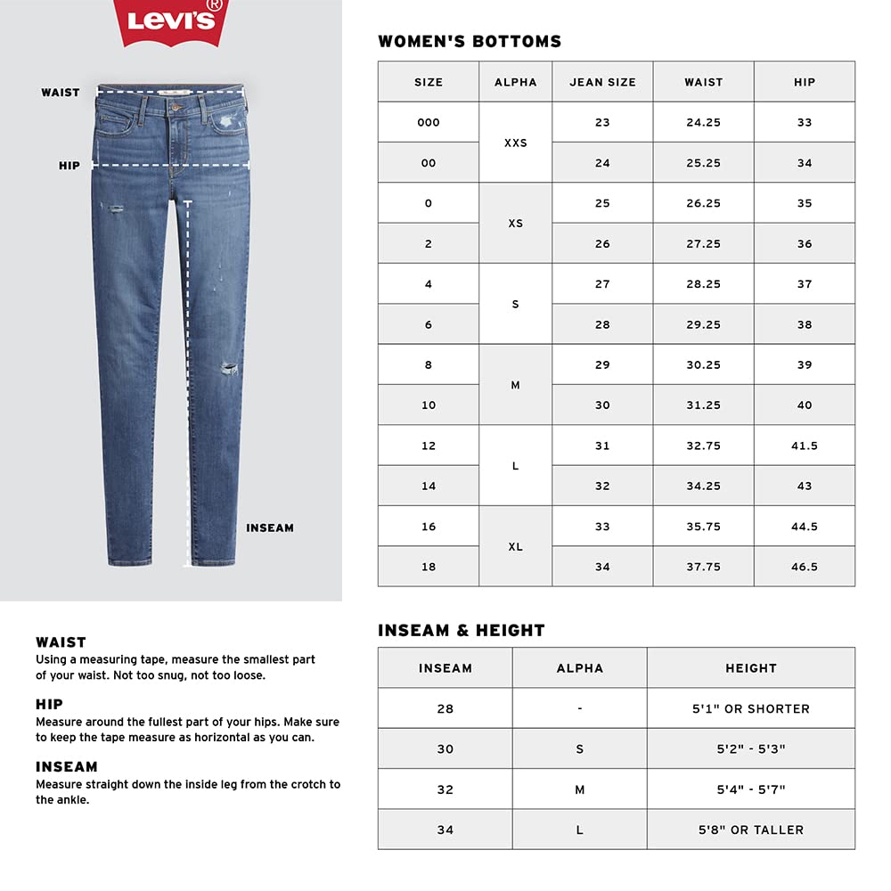 Foto 2 | Pantalones Vaqueros Levi's Ribage Para Mujer So Nice - 30 - Venta Internacional.