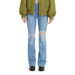 Foto 1 | Vaqueros Levi's 726 High Rise Flare Para Mujer Let's Talk - 26r - Venta Internacional.