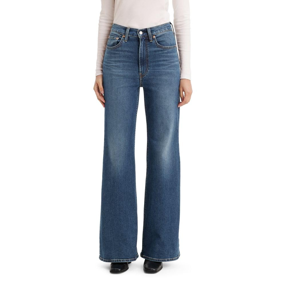 Pantalones Vaqueros Levi's Ribage Bell Para Mujer New York Moment - Venta Internacional.