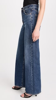 Foto 4 | Vaqueros Levi's Ribage De Pierna Ancha Para Mujer, Con Perímetro Polar, 26 - Venta Internacional.