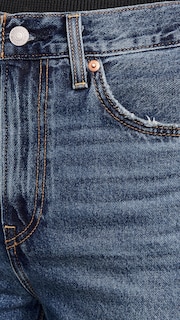 Foto 6 | Vaqueros Levi's Ribage De Pierna Ancha Para Mujer, Con Perímetro Polar, 26 - Venta Internacional.