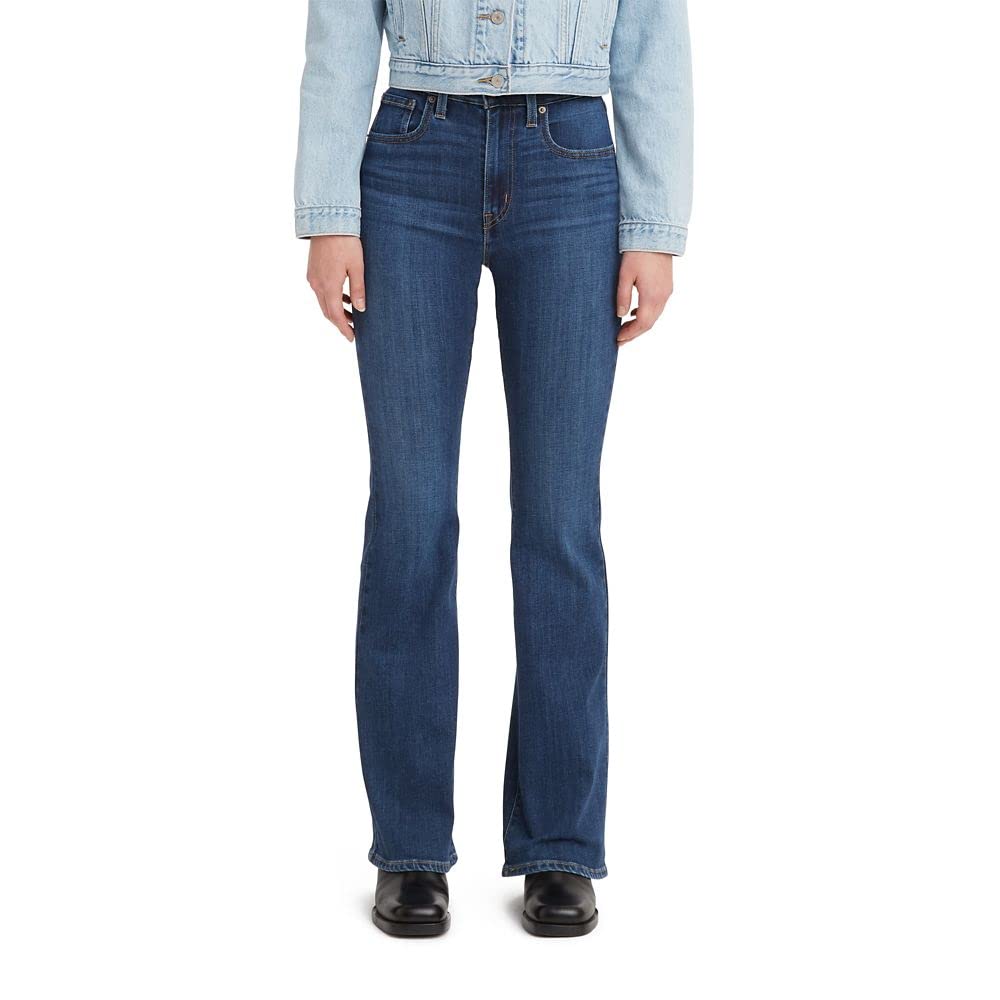 Foto 2 pulgar | Vaqueros Levi's 726 High Rise Flare Para Mujer Dark Indigo 29r - Venta Internacional.