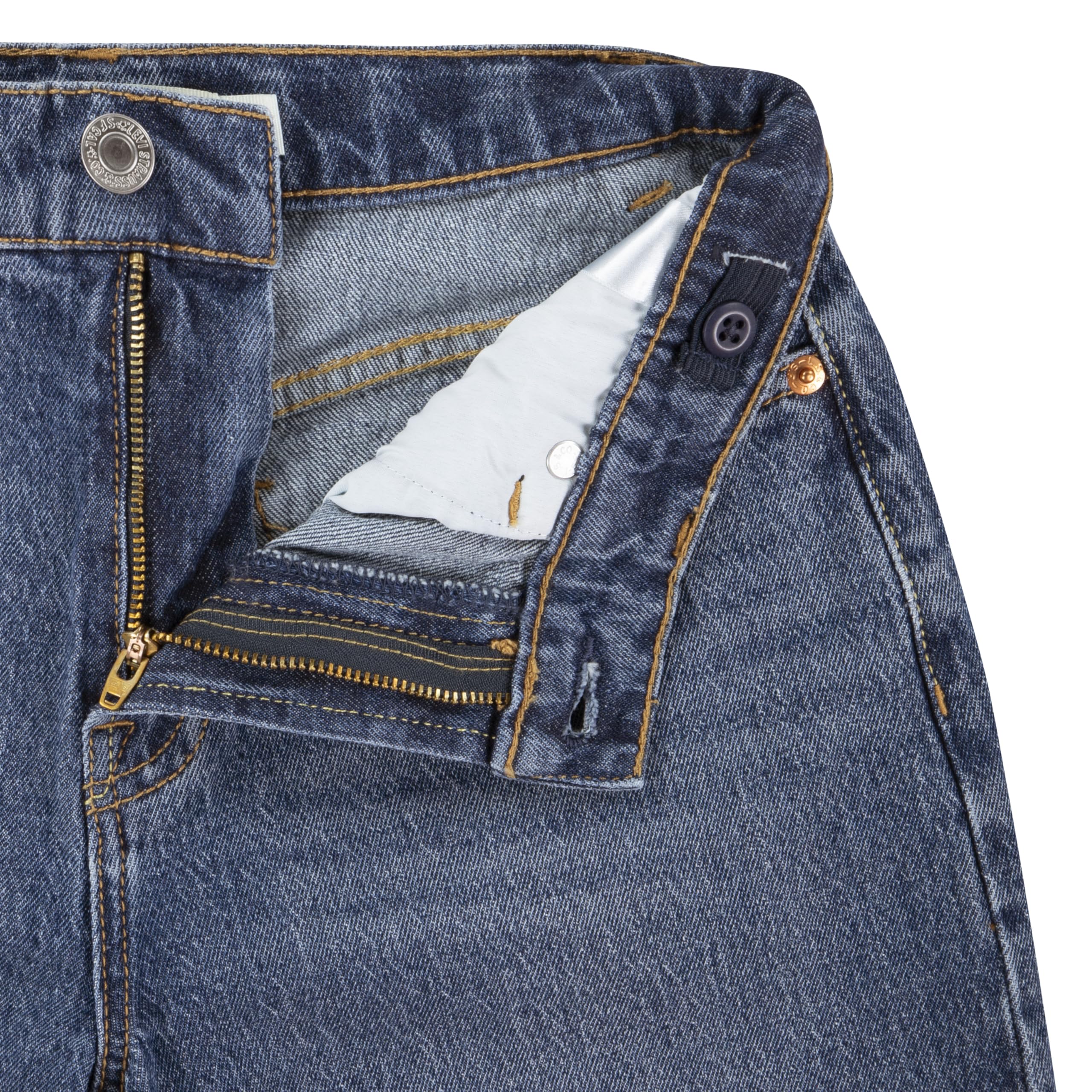 Foto 4 pulgar | Vaqueros Levi's High Rise Fit Pacific Highway Para Niñas - Venta Internacional.