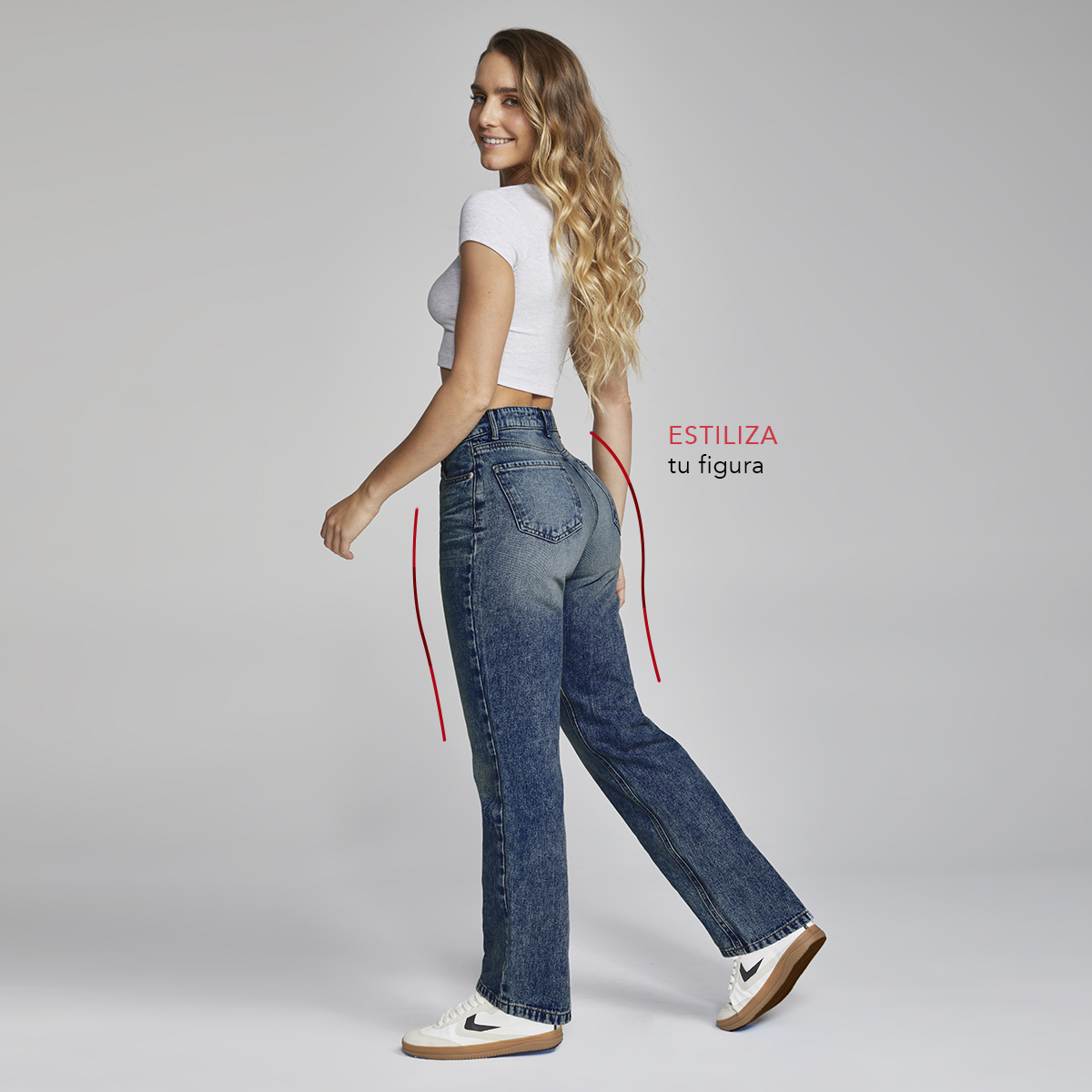 Foto 6 | Jeans Recto Mujer Cintura Alta Confort Seven Jeans 4241stmo