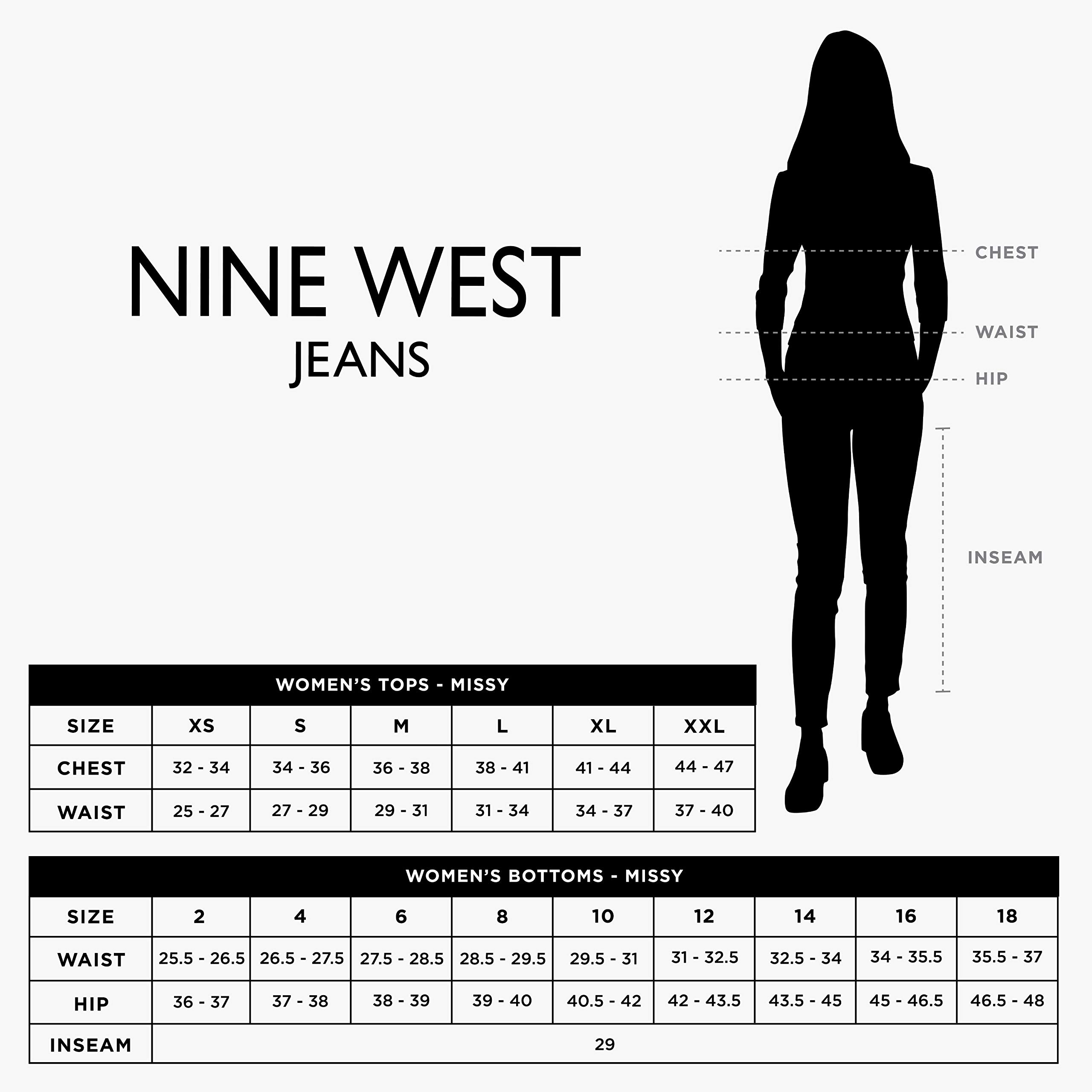 Foto 3 pulgar | Jean Nine West High Rise Perfect Skinny Jules Para Mujer - Venta Internacional.