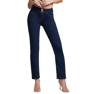 Foto 1 | Jeans Recto Mujer Push Up Cintura Alta Stretch Seven Jeans 1177ston