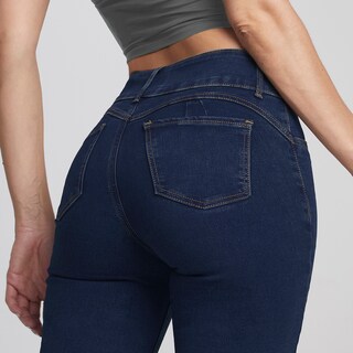 Foto 4 | Jeans Recto Mujer Push Up Cintura Alta Stretch Seven Jeans 1177ston