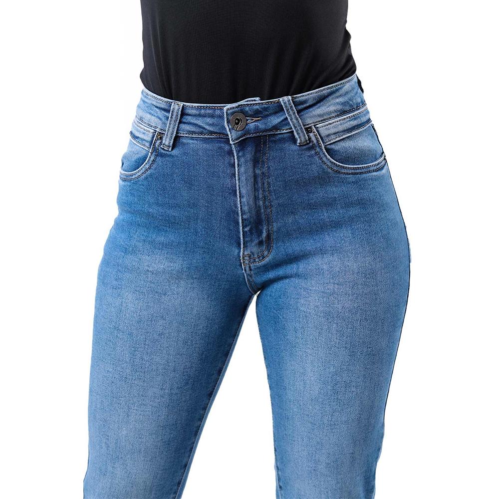 Foto 4 pulgar | Jeans De Corte Recto /juvenil, 1518 (azul Medio) Azul