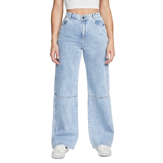 Foto 1 | Jeans Pierna Ancha Cargo Mujer Cintura Alta Seven Jeans 0031stcl