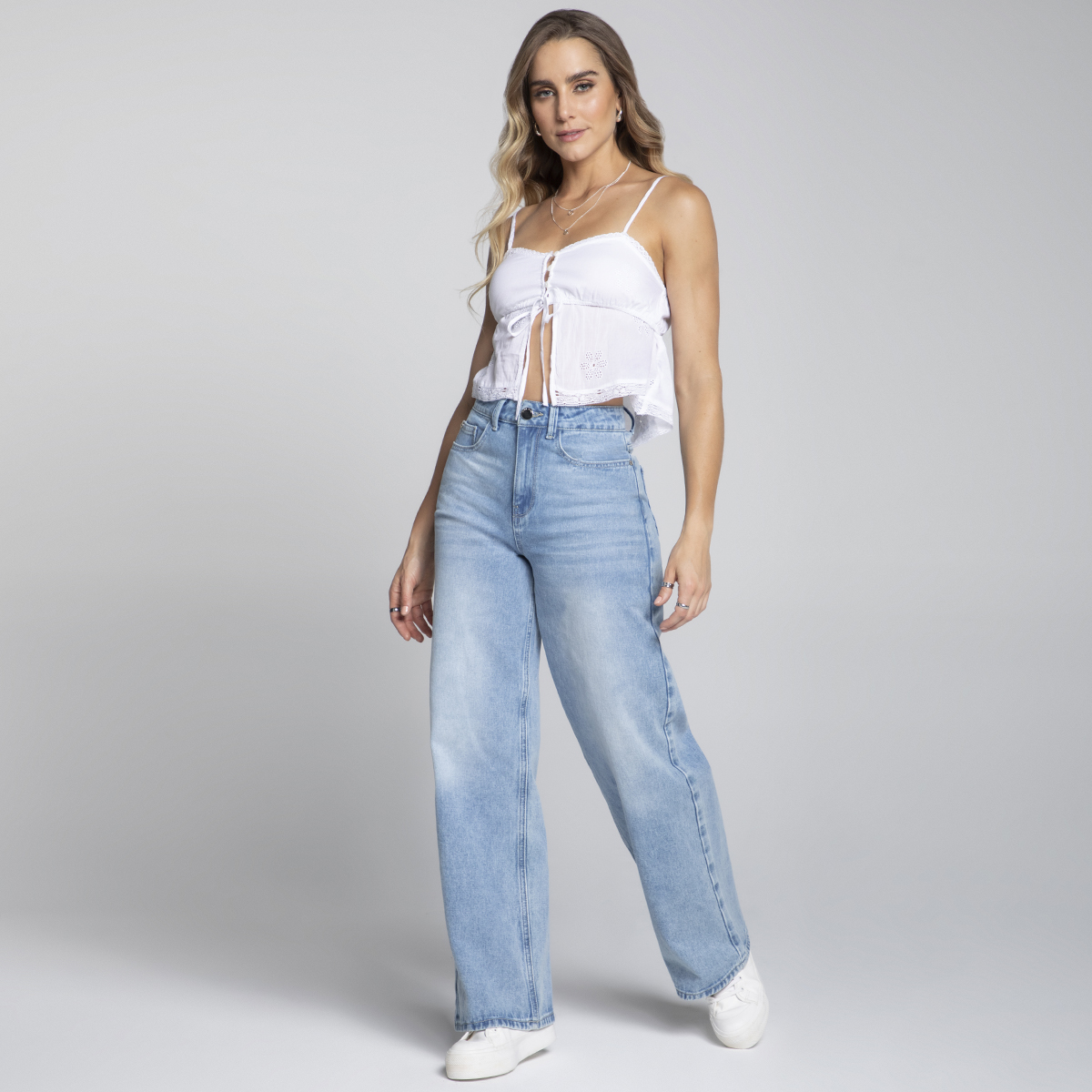Foto 8 pulgar | Jeans Pierna Ancha Mujer Wide Leg Cintura Alta Seven Jeans 4232stcl