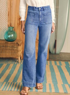 Foto 3 | Pantalones Vaqueros Astylish Ashleigh Blue De Cintura Alta Para Mujer - Venta Internacional.