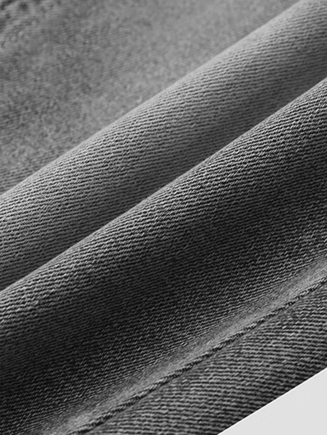 Foto 6 pulgar | Pantalones Vaqueros Con Corte Botín Flamingals Para Mujer, Denim Elástico, Gris S - Venta Internacional.