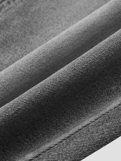 Foto 5 | Pantalones Vaqueros Con Corte Botín Flamingals Para Mujer, Denim Elástico, Gris S - Venta Internacional.