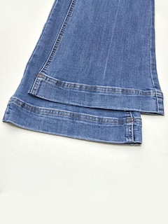Foto 5 | Jeans Flamingals Con Corte De Bota A Media Cintura Para Mujer, Mezclilla 2xl, Ágata - Venta Internacional.