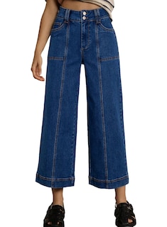 Foto 2 | Pantalones De Mezclilla Elegantes Vaqueros Cortos De Talle Alto Para Mujer - Venta Internacional.