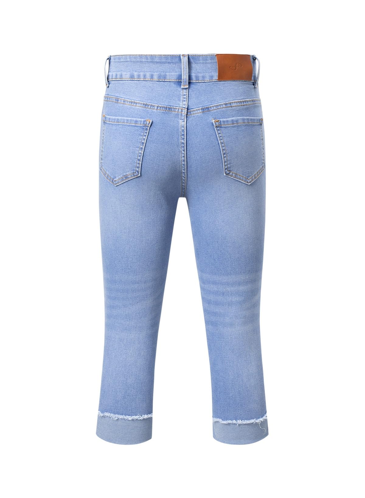 Foto 8 pulgar | Vaqueros Capri Sidefeel Zimbaplatinum Para Mujer De Cintura Alta - Venta Internacional.