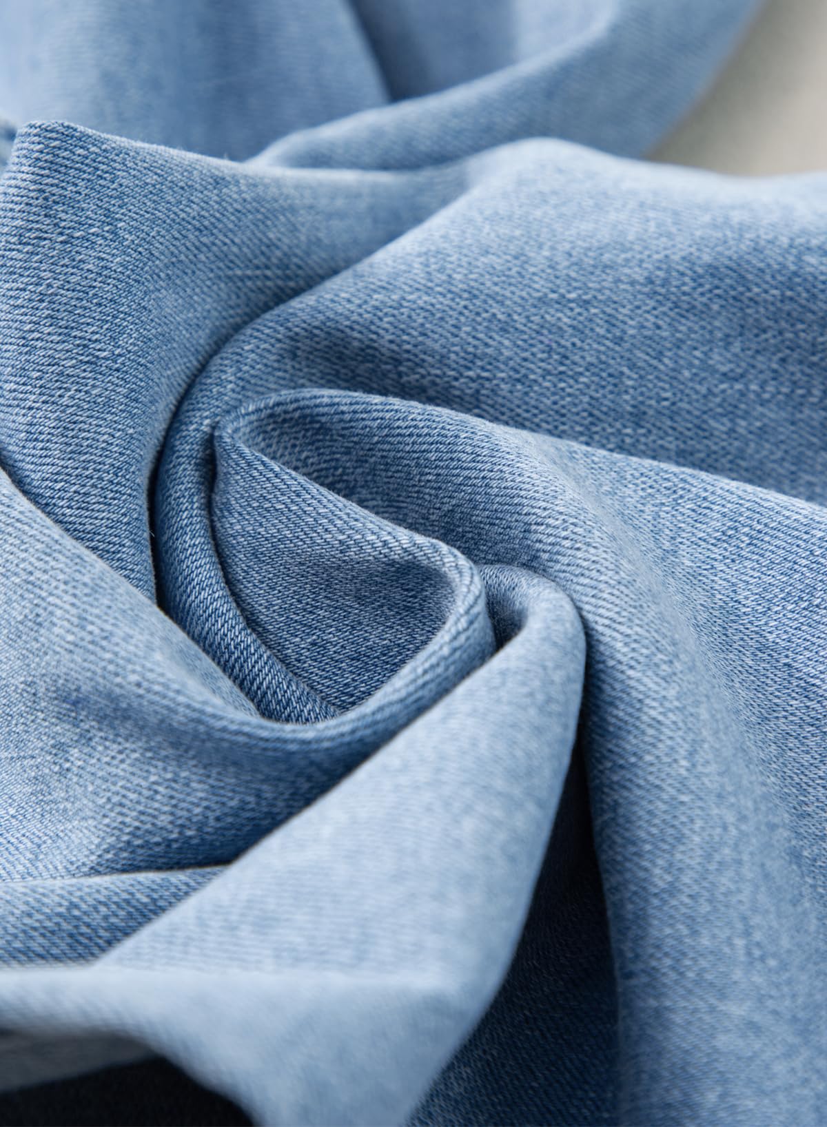 Foto 4 | Vaqueros Sidefeel Zimbaplatinum, Cintura Alta, Pierna Ancha, Azul, Talla 6 - Venta Internacional.
