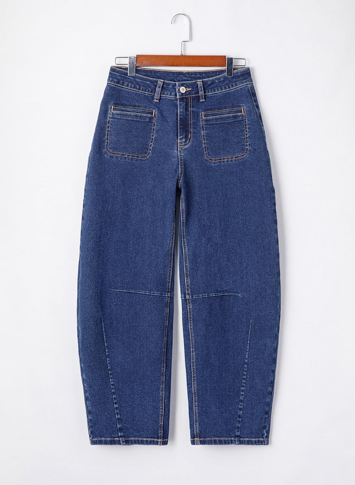 Foto 5 pulgar | Vaqueros Capris Astilish Para Mujer, Cintura Alta, Talla 6 - Venta Internacional.