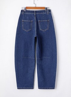 Foto 5 | Vaqueros Capris Astilish Para Mujer, Cintura Alta, Talla 6 - Venta Internacional.