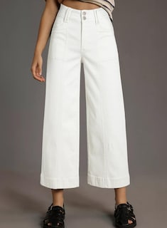 Foto 2 | Jeans Astylish De Mezclilla Blanca Con Pierna Recta Y Pierna Recta Para Mujer - Venta Internacional.