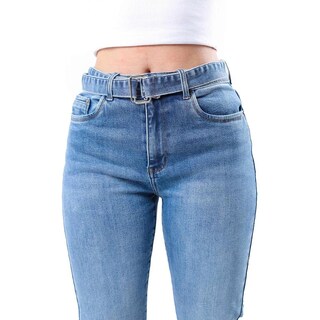 Foto 3 | Jeans De Corte Recto /juvenil, 1646 (azul Claro) Azul