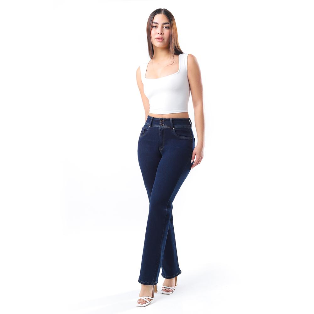 Jeans Straight Relaxed / Juvenil, 3561 (dark) Azul Oscuro