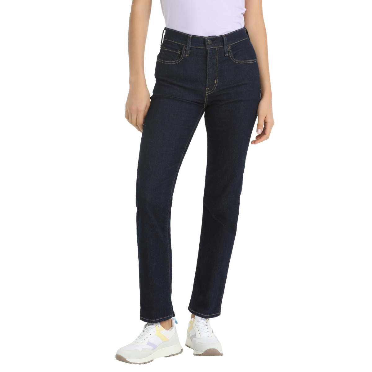 Foto 1 | Levi’s  724  Jeans High-rise Straight Para Mujer