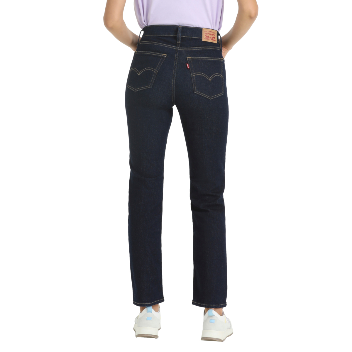 Foto 3 | Levi’s  724  Jeans High-rise Straight Para Mujer