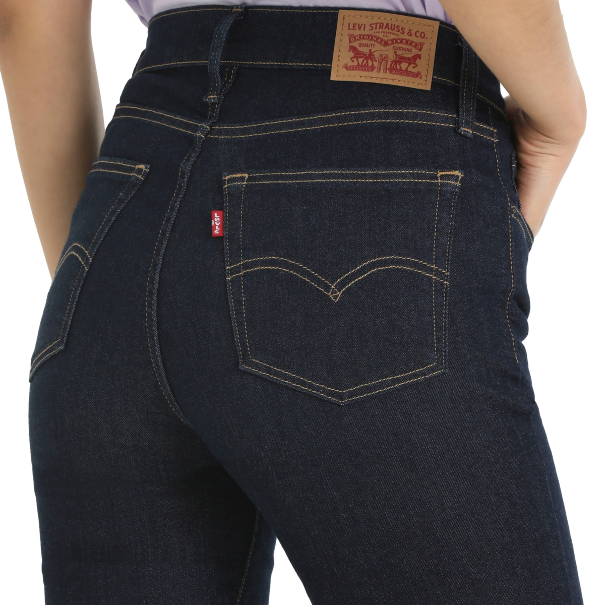 Foto 6 pulgar | Levi’s  724  Jeans High-rise Straight Para Mujer