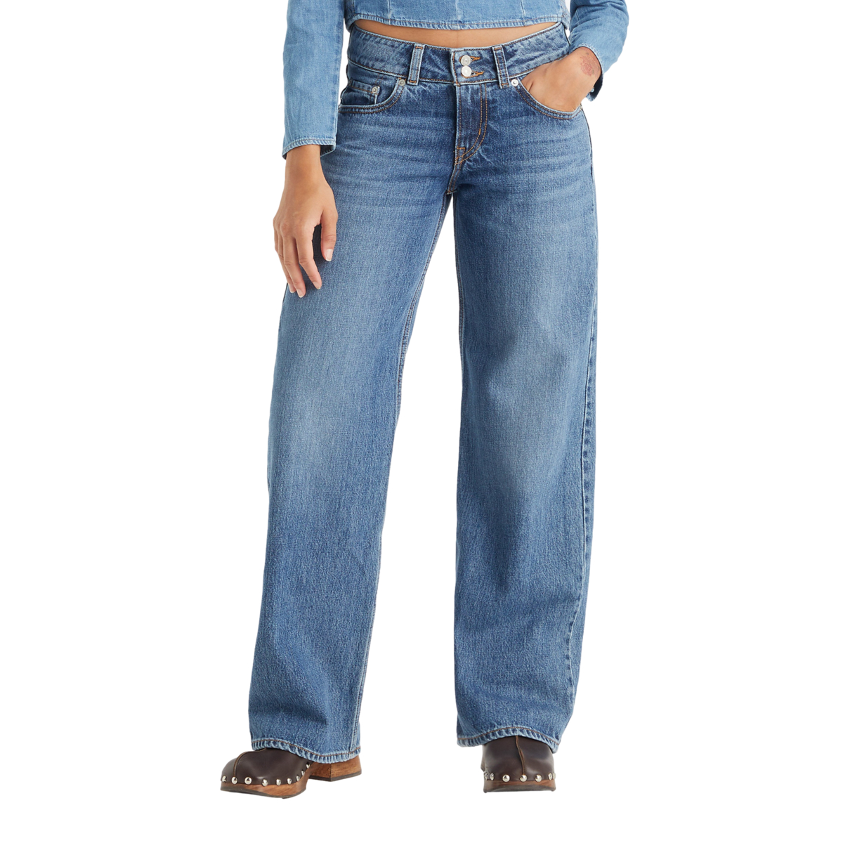 Foto 2 pulgar | Levi’s  Jeans Superlow Loose Para Mujer