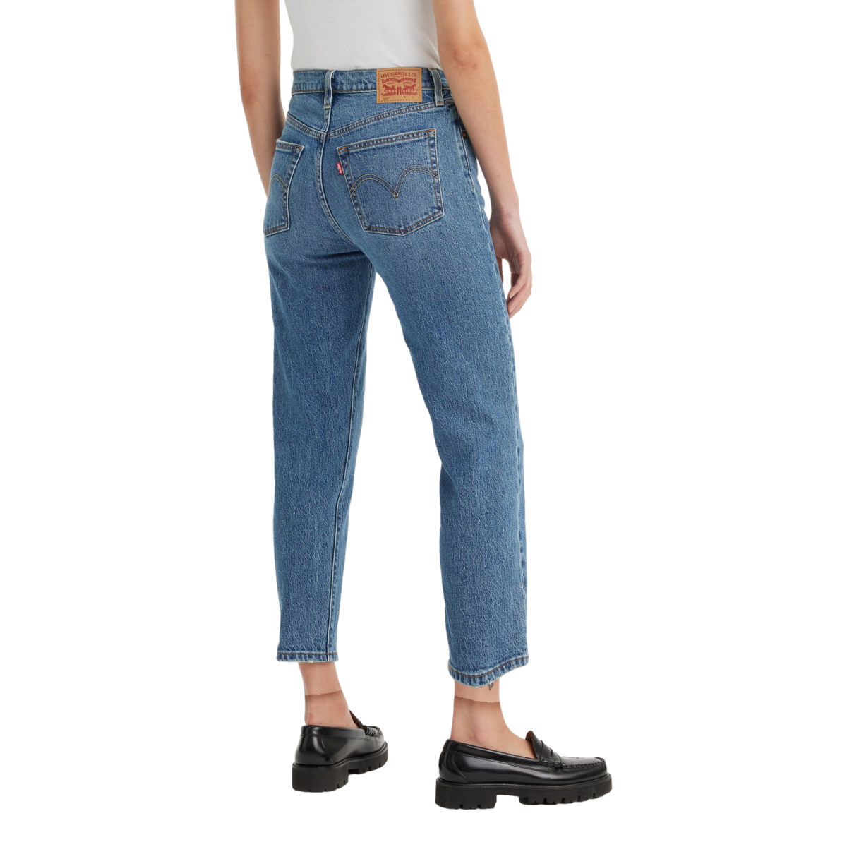 Foto 3 | Levi’s  501  Jeans Crop Para Mujer