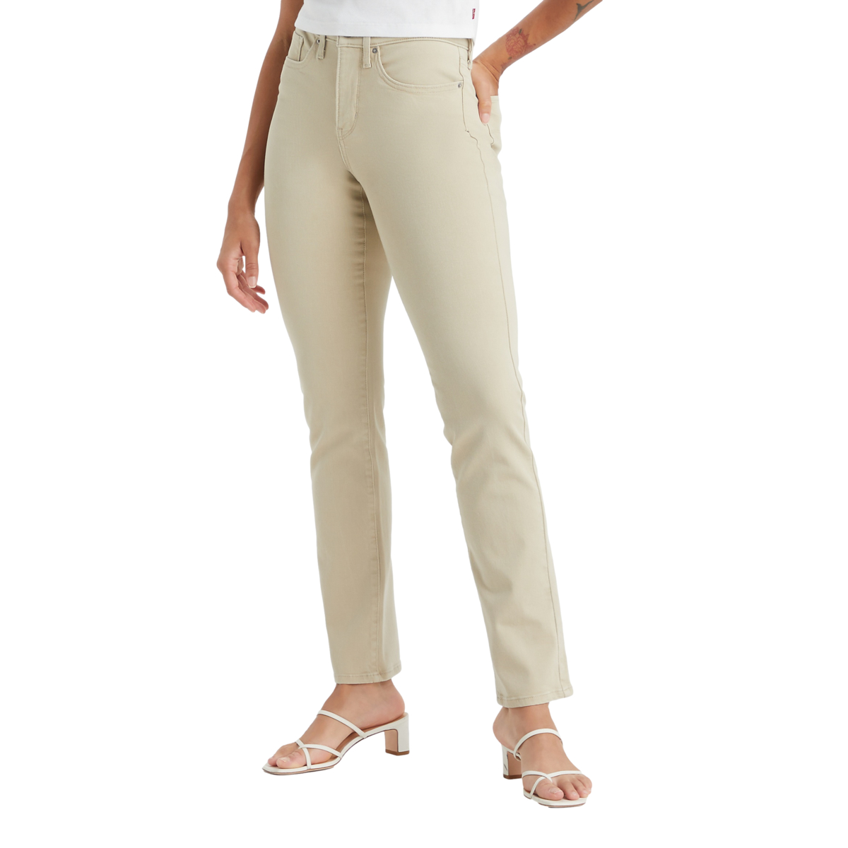 Foto 2 pulgar | Levi’s  314  Jeans Shaping Straight Para Mujer