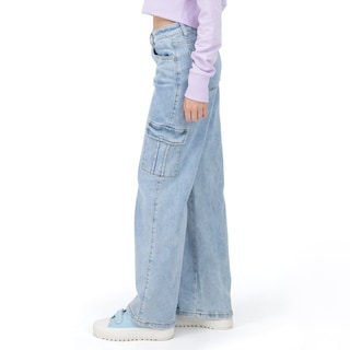 Foto 2 | Jeans Denim Lady Cargo Para Mujer