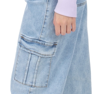 Foto 4 | Jeans Denim Lady Cargo Para Mujer
