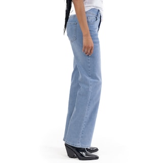 Foto 2 | Jeans Denim Wide Leg Para Mujer