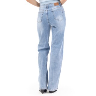 Foto 3 | Jeans Denim Wide Leg Para Mujer