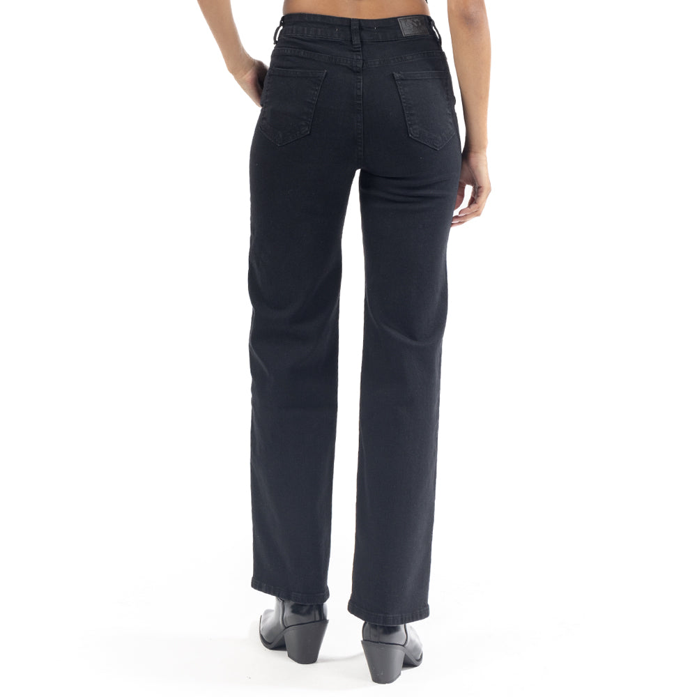 Foto 4 pulgar | Jeans Denim Straight Para Mujer