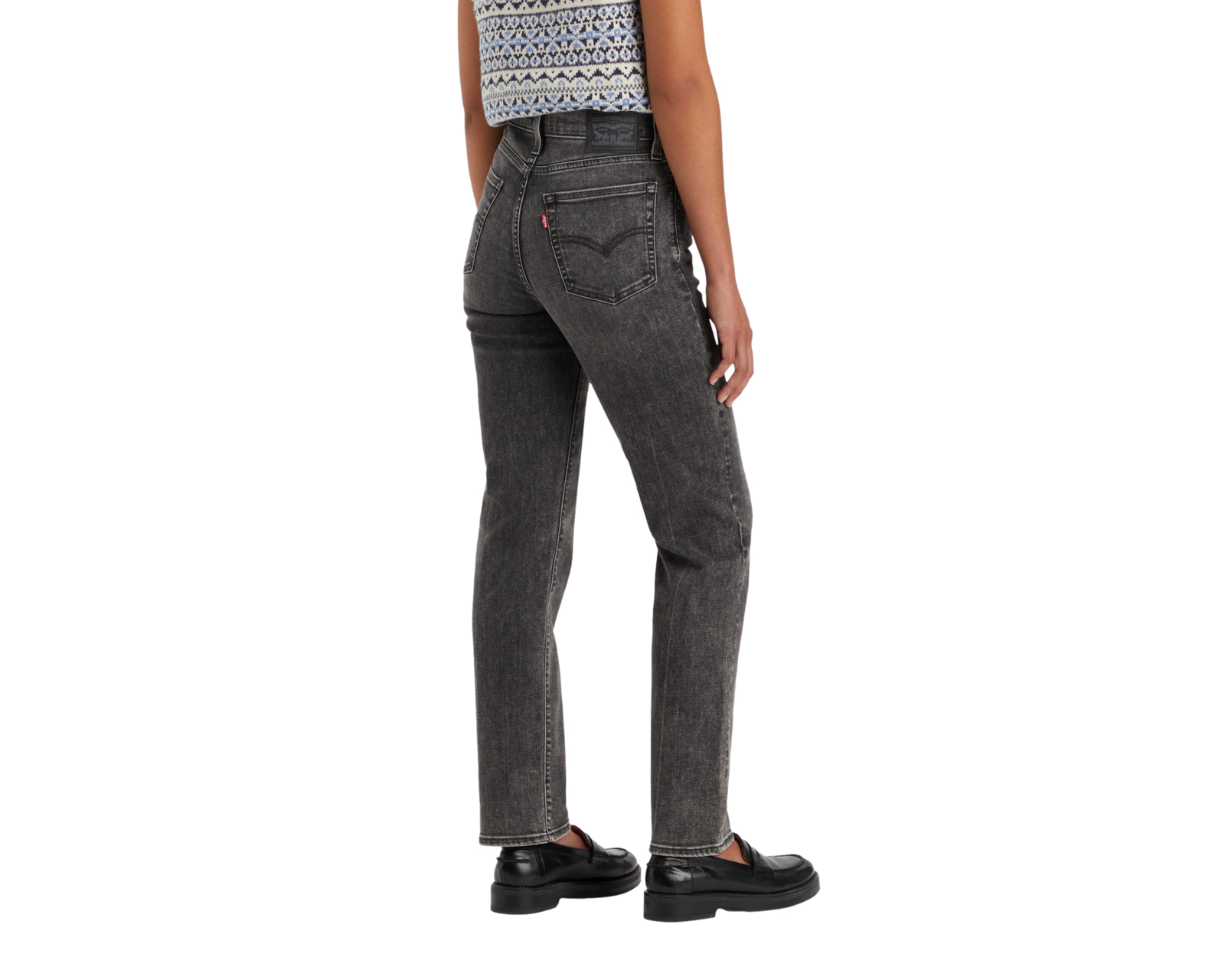 Foto 3 pulgar | Levi's  724  Jeans High-rise Straight Para Mujer 18883-0283