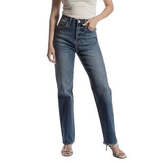 Foto 1 | Pantalón Straight Mujer Balam Bl7022 Azul