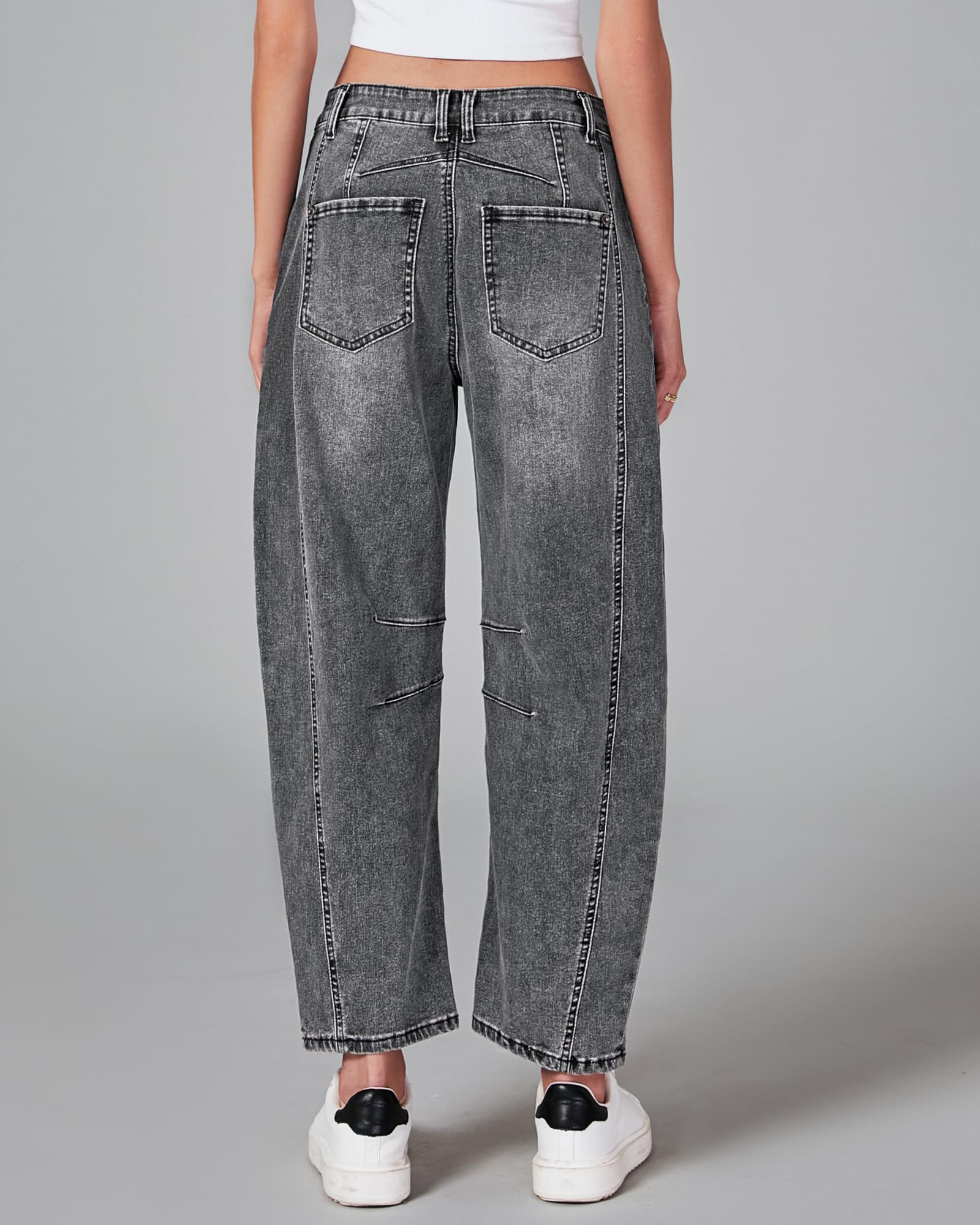 Foto 2 | Pantalones Grapent Pantalones Tobilleros Cortos De Cintura Alta Informales De Verano - Venta Internacional.