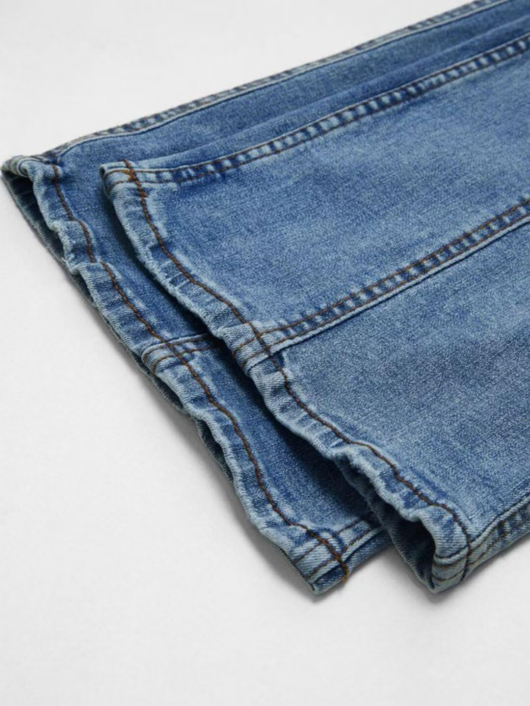 Foto 6 pulgar | Vaqueros Flamingals Flare Bootcut De Talle Bajo Para Mujer, Azul Medio Xl - Venta Internacional.