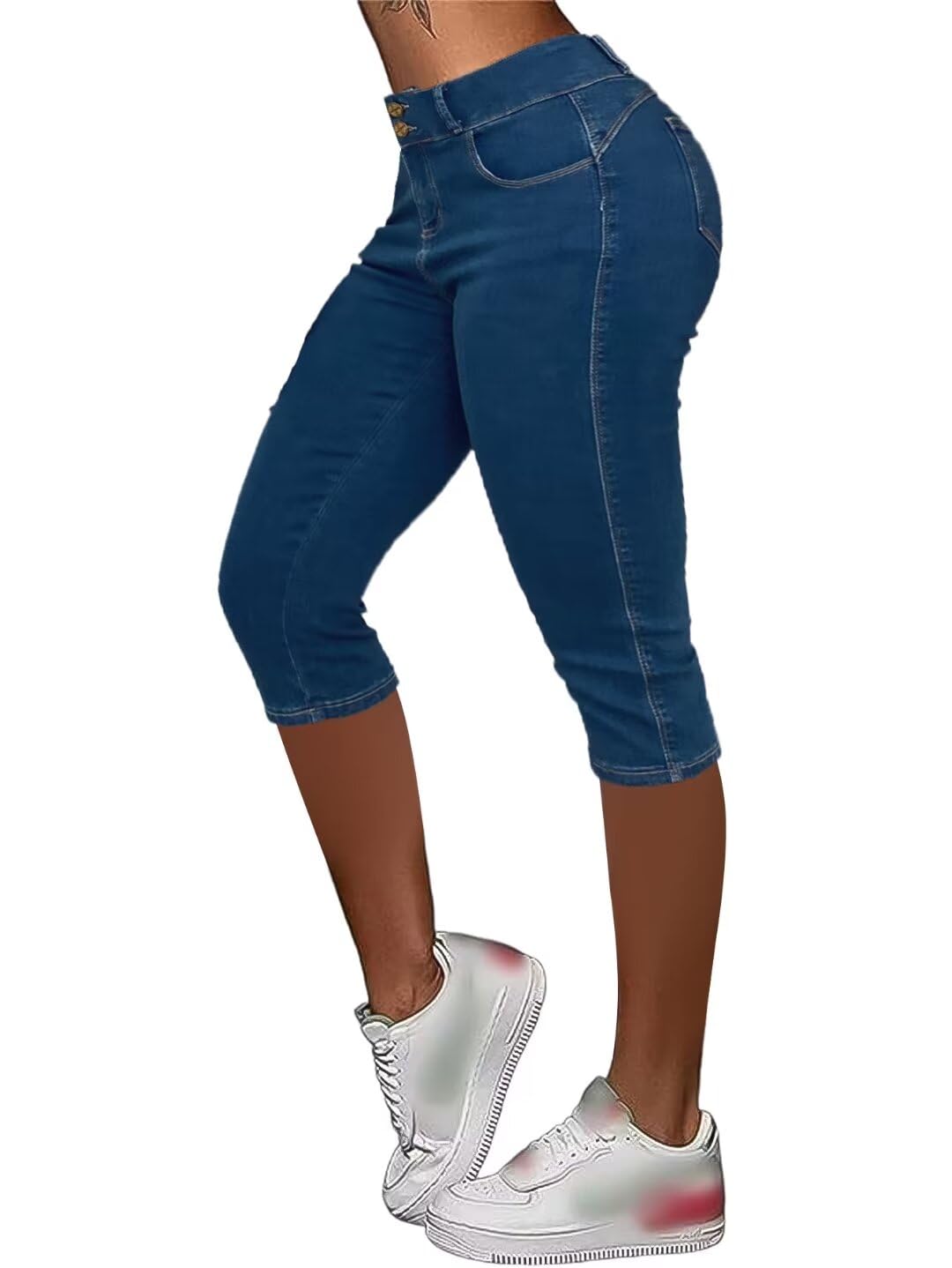 Foto 2 pulgar | Jeans Flamingals Flamingals Para Levantar Glúteos Para Mujeres Delgadas - Venta Internacional.