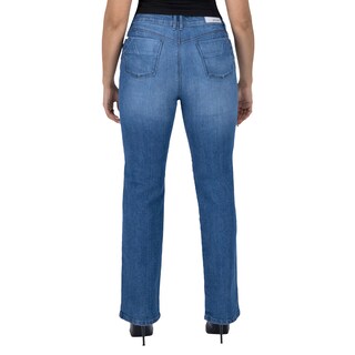 Foto 2 | Pantalón Recto Britos Jeans Mujer Mezclilla 025709