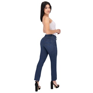 Foto 4 | Pantalón Recto Britos Jeans Mezclilla 025707 para Mujer